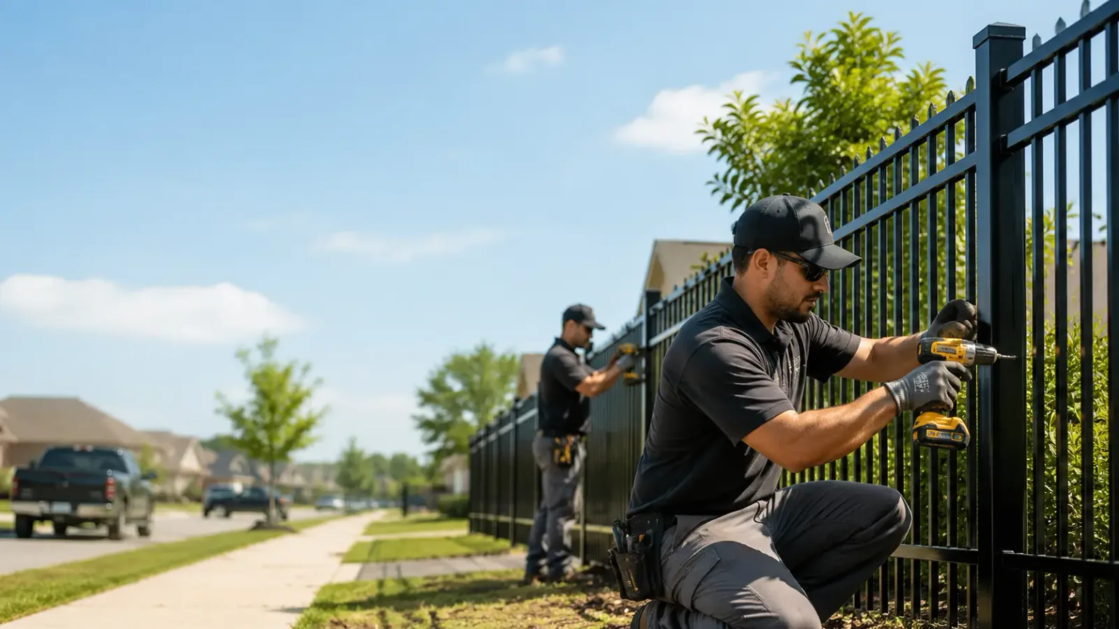 Metal Fence Installation in Johnson City, TX